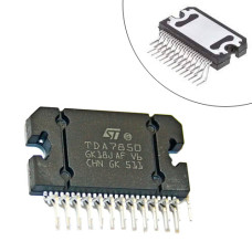 Чип TDA7850 Flexiwatt25, Усилитель низкой частоты УНЧ