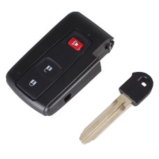 Ключ заготівка, корпус під чип, 3кн, Toyota Prius, TOY43