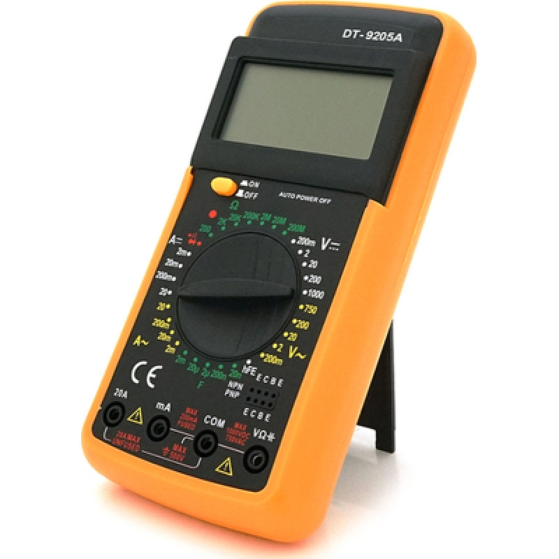 Цифровой мультиметр Voltronic DT-9205A, V, A, R, C, Q60 (DT-9205А)