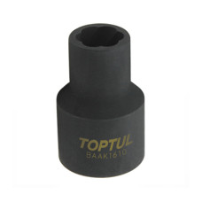 Головка торцева Toptul для пошкоджених гайок 1/2″ 16мм (BAAK1616)