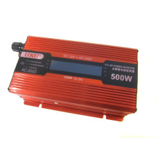 Перетворювач UKC автоінвертор 12V-220V 500W з LCD-дисплеєм KC-500D.