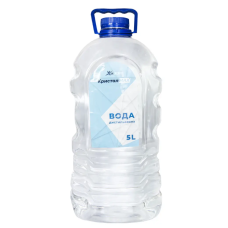 Вода дистильована 5л Crystal