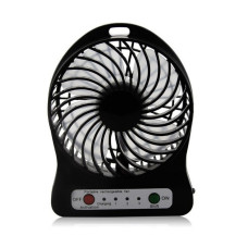 Міні вентилятор mini fan XSFS-01 з акумулятором 18650 Black