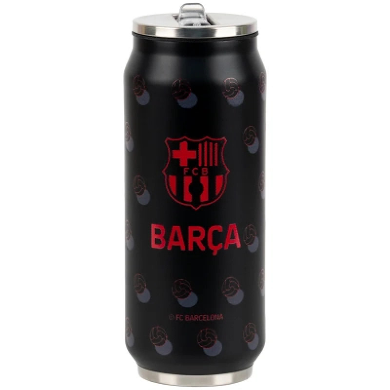 Поильник-непроливайка Kite FC Barcelona термочашка з трубочкою, 500 мл (BC25-1264)