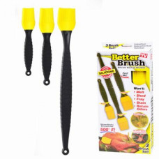 Кисточки силикон 3шт Better brush