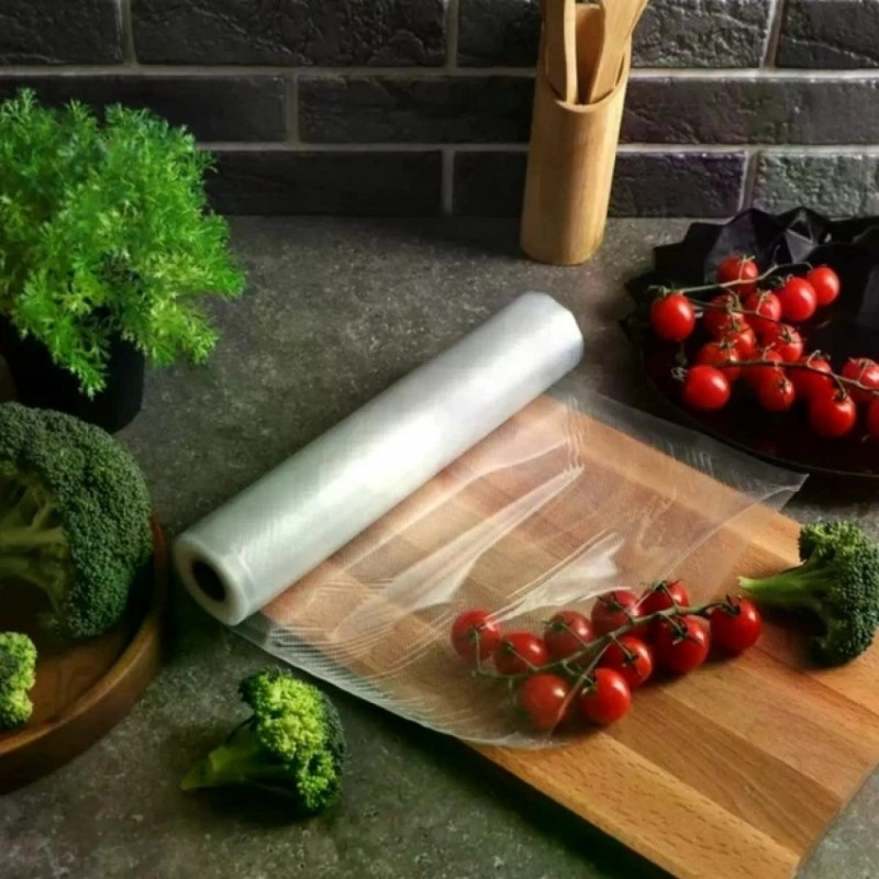 Вакуумные пакеты в рулоне шириной 20см для вакууматора 5м длина