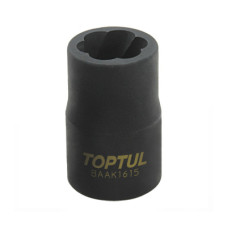 Головка торцева Toptul для пошкоджених гайок 1/2" 17мм (BAAK1617)
