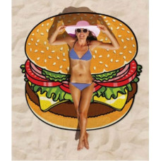 Пляжный коврик Hamburger 143см