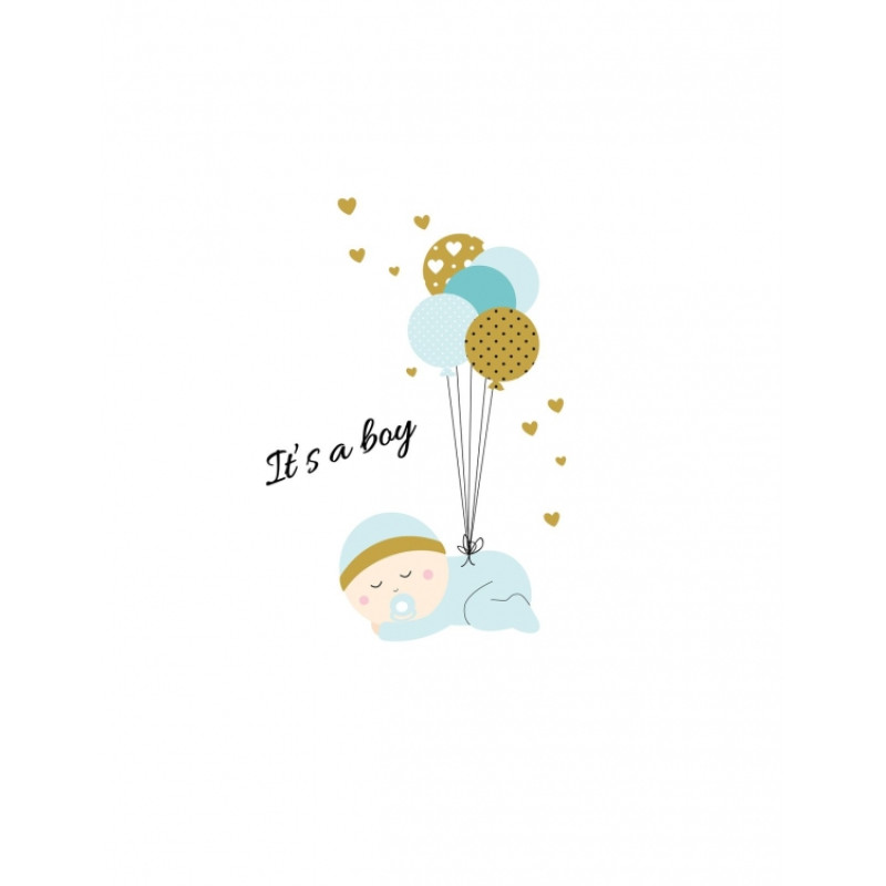 Постер в рамке It is boy 30х40 см