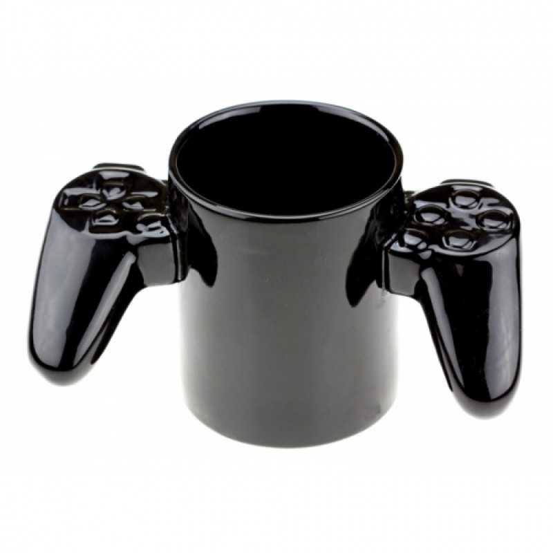 Кружка в виде джойстик game over black