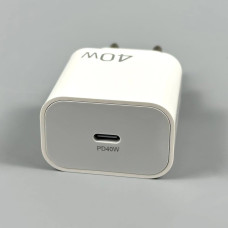Сетевое зарядное устройство USB-C блок питания 40W с кабелем Type-C Type-C