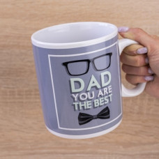 Чашка велетень Dad you are the best Великий тато 1000мл