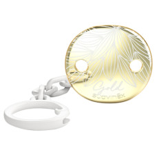 Кліпса для пустушок Suavinex Gold Edition біла (307866)