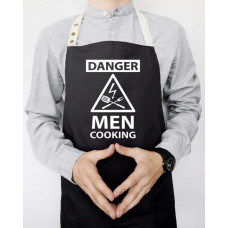 Фартух Danger men cooking (Чорний)