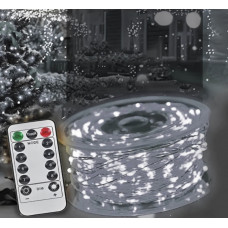 Гирлянда светодиодная роса 50 м, 500 LED (Белый)