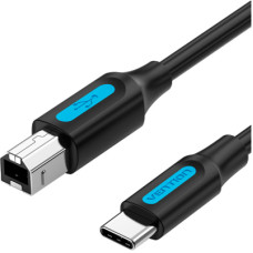 Кабель USB 2.0 Type-C M - USB BM, 2.0 м 2.4А Printer cable Vention
