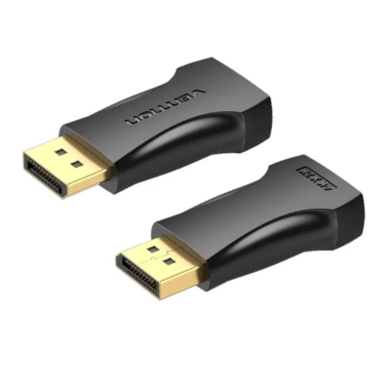 Перехідник DisplayPort M --> HDMI F,  v.2.0 4K 60Hz PVC Vention