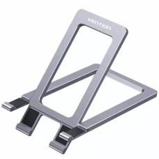 Підставка-трансформер Portable Cell Phone Stand Holder for Desk aluminum alloy Grey Vention
