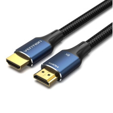 Кабель HDMI M - M, 1.5 м, V2.1, 8K 60Гц обплетення, Blue Aluminum Alloy Type Vention