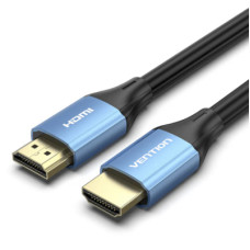 Кабель HDMI M - M, 10.0 м, V2.0, 4K 60Гц, Aluminum Alloy Blue Vention
