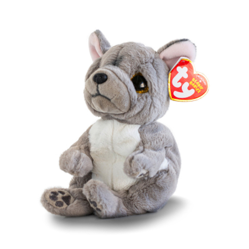 Мягкая игрушка Ty Beanie bellies Серая собака WILFRED 20 см (40596)