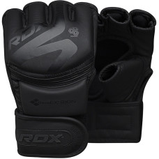 Рукавиці для ММА RDX F15 Noir Matte Black S