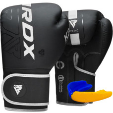 Боксерські рукавиці RDX F6 Kara Matte White 16 унцій (капа в комплекті)