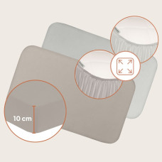 Простирадло Lionelo BAMBOO SHEET OFF WHITE BEIGE 70x28