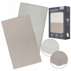Простирадло Lionelo BAMBOO SHEET OFF WHITE BEIGE 118x60