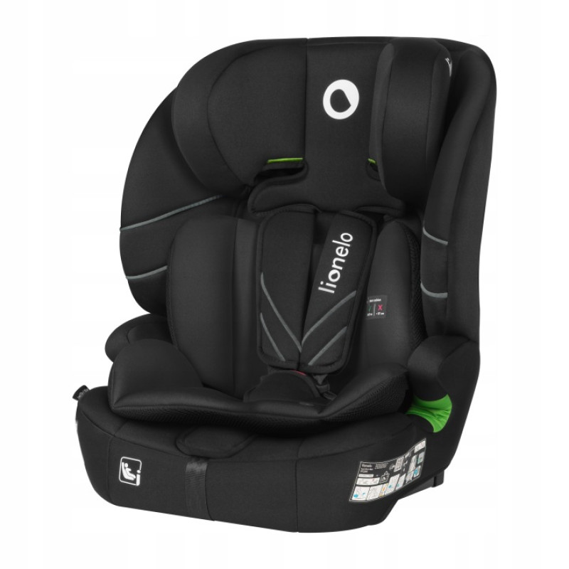 Детское автокресло Lionelo  LEVI FIX I-SIZE BLACK CARBON