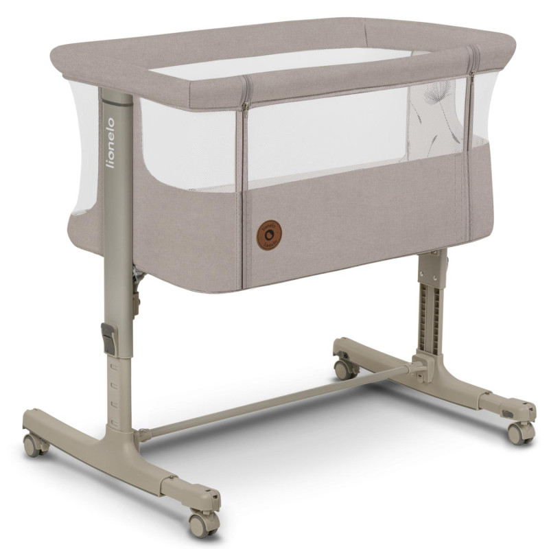 Кроватка приставная Lionelo AURORA BEIGE SAND