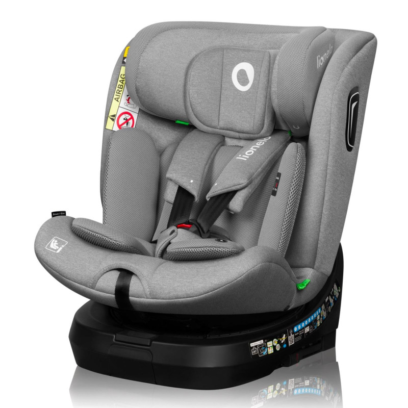 Детское автокресло Lionelo BRAVE  I-SIZE GREY STONE