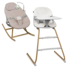 Стільчик для годування Lionelo DALIA SET  GREY STONE NATURZAL