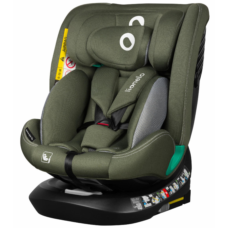 Детское автокресло Lionelo BASTIAAN ONE  I-SIZE GREEN OLIVE