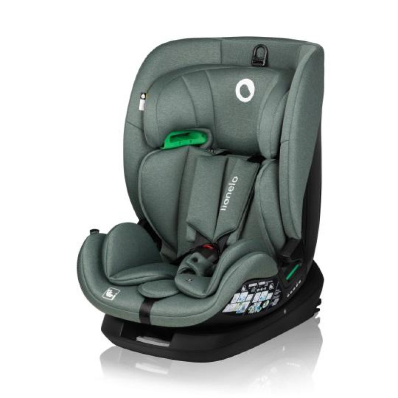 Детское автокресло Lionelo LAVENDER I-SIZE GREEN PISTACHIO