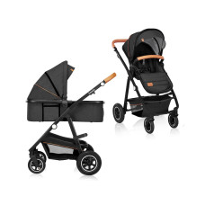 Універсальна коляска 2 в 1 Lionelo AMBER GREY GRAPHITE