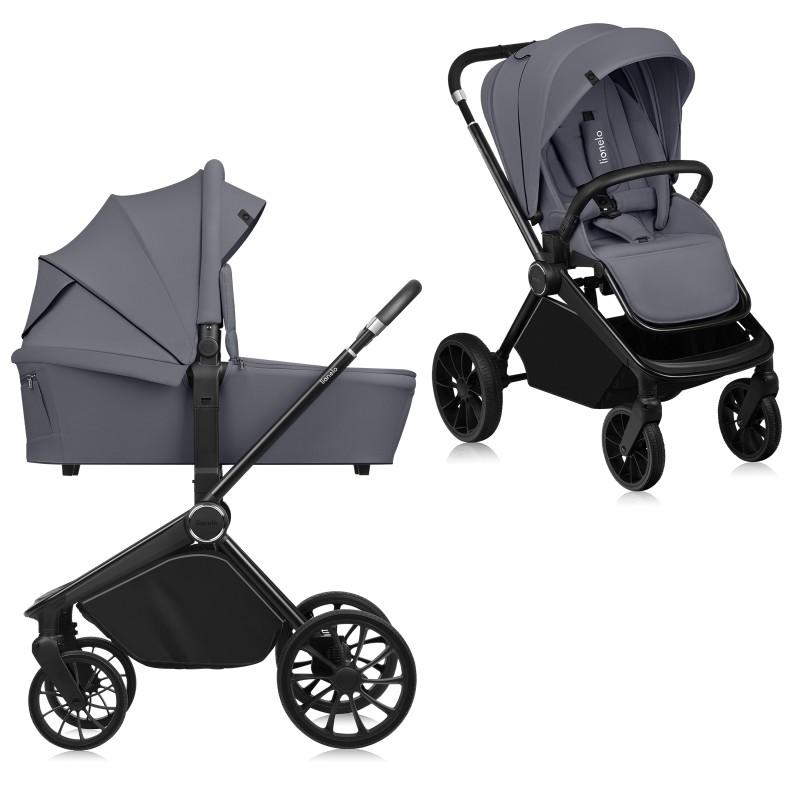 Универсальная коляска 2 в 1 Lionelo MIKA PLUS 2IN1 GREY STONE