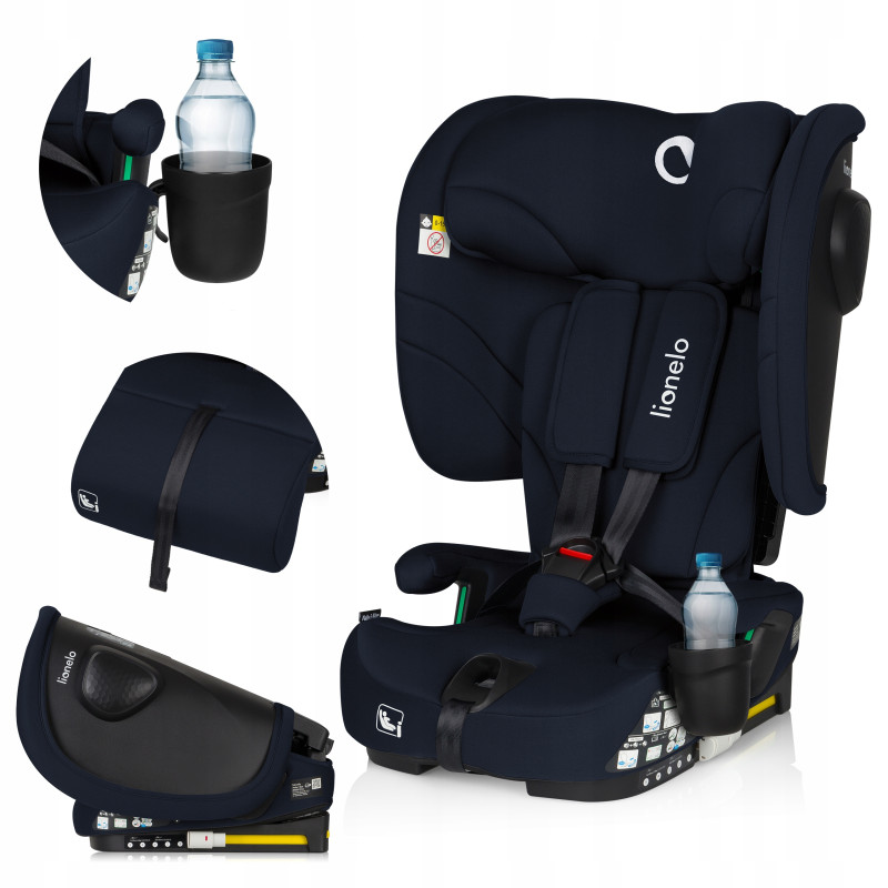 Детское автокресло Lionelo NELLY I-SIZE BLACK CARBON