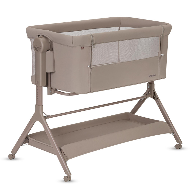 Кроватка детская 3 в 1 Lionelo LEONIE PLUS  BEIGE TAUPE
