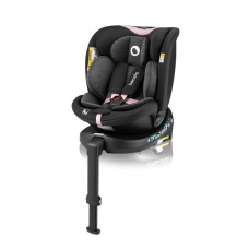Дитяче автокрісло Lionelo NAVY I-size BLACK PINK