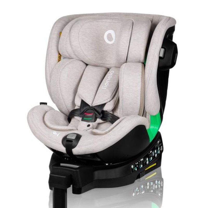 Детское автокресло Lionelo HARMONY I-SIZE BEIGE SAND BAMBOO