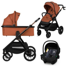 Універсальна коляска 3 в 1 Lionelo LAYLA 3IN1 BROWN RUST