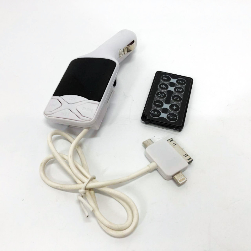 Автомобильный FM Трансмиттер модулятор CM I19A SD/Usb, Фм трансмиттер модулятор блютуз в прикуриватель