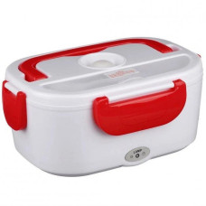 Ланч бокс электрический с подогревом Lunch Heater 220V Pro, контейнер для еды с отсеками Red
