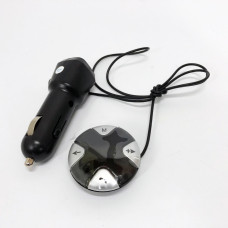 Трансмітер модулятор MP3 UKC CM-S25 з магнітним тримачем, Автомобільний трансмітер bluetooth