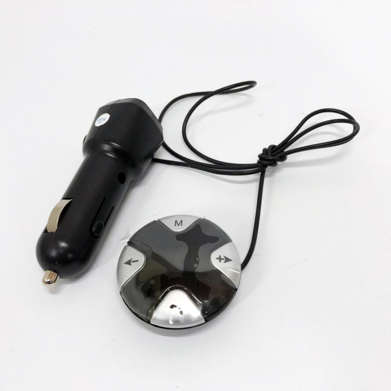 Трансмиттер модулятор MP3 UKC CM-S25 с магнитным держателем, Автомобильный трансмиттер bluetooth