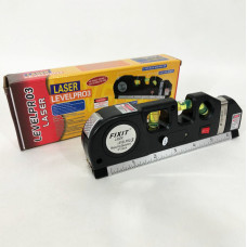 Лазерный уровень Laser Level Pro 3 со встроенной рулеткой, Высокоточный лазерный уровень