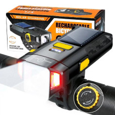 Велофара X17-30W+2LED(red)