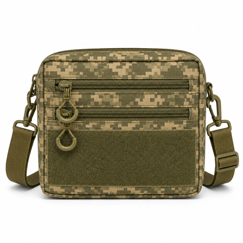 Мужская тактическая сумка EDC Cordura 600D, сумка из кордуры для патчей пиксель