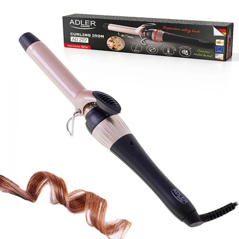 Плойка для волосся 25мм Adler AD 2117 180W